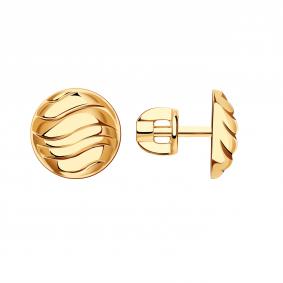 Золотые серьги Золотые узоры 00-62-0535-00 00-62-0535-00 фото