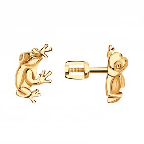 Золотые серьги Золотые узоры 00-62-0543-00 00-62-0543-00 фото