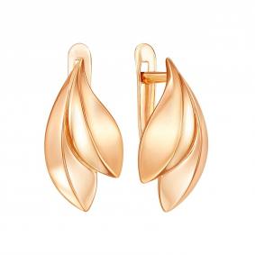 Золотые серьги Золотые узоры 00-62-0574-00 00-62-0574-00 фото