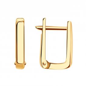 Золотые серьги Золотые узоры 00-62-0604-00 00-62-0604-00 фото