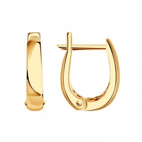 Золотые серьги Золотые узоры 00-62-0605-00 00-62-0605-00 фото