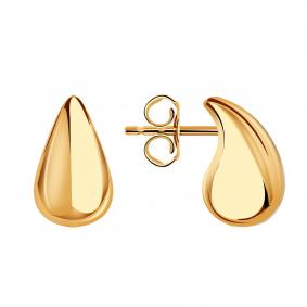 Золотые серьги Золотые узоры 00-62-0650-00 00-62-0650-00 фото