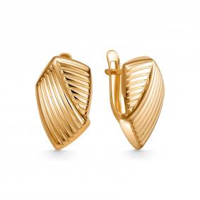 Золотые серьги Золотые узоры 00-62-0682-00 00-62-0682-00 фото