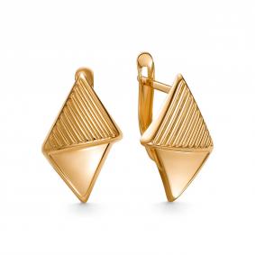 Золотые серьги Золотые узоры 00-62-0684-00 00-62-0684-00 фото