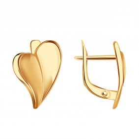 Золотые серьги Золотые узоры 00-62-0689-00 00-62-0689-00 фото