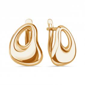 Золотые серьги Золотые узоры 00-62-0741-00 00-62-0741-00 фото