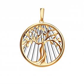 Золотая подвеска Золотые узоры 00-63-0187-00 00-63-0187-00 фото