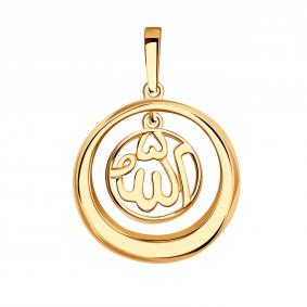 Золотая подвеска Золотые узоры 00-63-0197-00 00-63-0197-00 фото