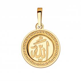 Золотая подвеска Золотые узоры 00-63-0198-00 00-63-0198-00 фото