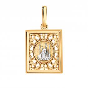 Золотая подвеска Золотые узоры 00-63-0199-00 00-63-0199-00 фото