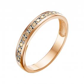 Золотое кольцо ERA Jewellery 01-01330-01-034-01-05 с коньячным бриллиантом 01-01330-01-034-01-05 фото
