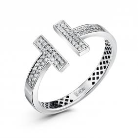 Кольцо из белого золота ERA Jewellery 01-02305-03-001-07-03 с бриллиантом 01-02305-03-001-07-03 фото