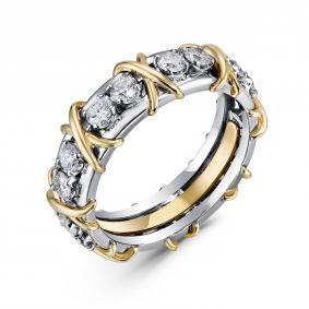 Кольцо из белого золота ERA Jewellery 01-02656-12-001-01-03 с бриллиантом 01-02656-12-001-01-03 фото