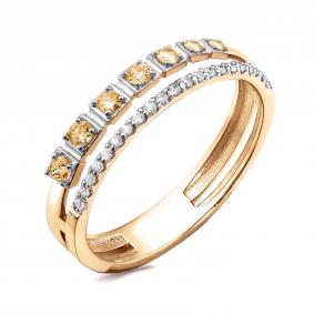 Золотое кольцо ERA Jewellery 01-03207-01-037-01-01 с бриллиантом 01-03207-01-037-01-01 фото