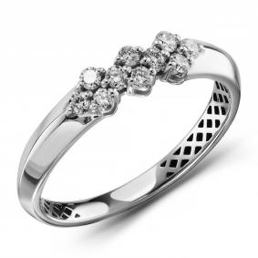 Кольцо из белого золота ERA Jewellery 01-03405-03-001-07-03 с бриллиантом 01-03405-03-001-07-03 фото