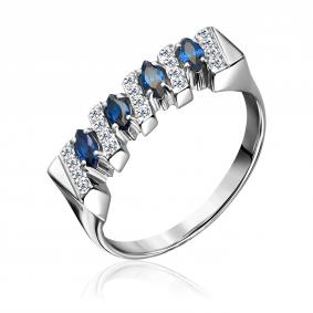 Серебряное кольцо Platina 01-0572-00-404-0200 с фианитом 01-0572-00-404-0200 фото