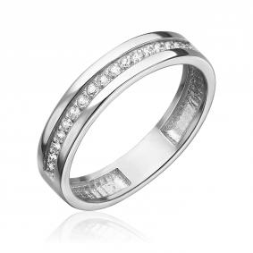 Серебряное кольцо Platina 01-1770-00-401-0200 с фианитом 01-1770-00-401-0200 фото