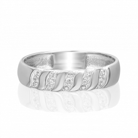 Золотое кольцо Platina 01-1772-00-401-1120-03 с фианитом 01-1772-00-401-1120-03 фото