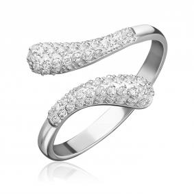 Серебряное кольцо Platina 01-2618-00-401-0200 с фианитом 01-2618-00-401-0200 фото