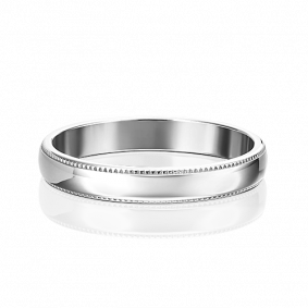 Обручальное кольцо из белого золота Platina 01-3238-00-000-1120-18 01-3238-00-000-1120-18 фото