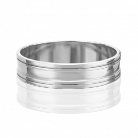 Обручальное кольцо из белого золота Platina 01-3266-00-000-1120-18 01-3266-00-000-1120-18 фото