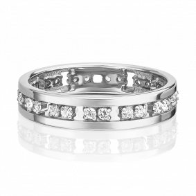 Золотое кольцо Platina 01-3275-00-401-1120-23 с фианитом 01-3275-00-401-1120-23 фото