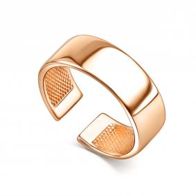 Кольцо из золочёного серебра АЛЬКОР 01-3723/0000-06 01-3723/0000-06 фото