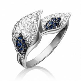 Кольцо из белого золота Platina 01-4554-00-404-1120-32 с фианитом 01-4554-00-404-1120-32 фото