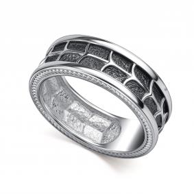 Кольцо из черненого серебра АЛЬКОР 01-4578/0000-17 01-4578/0000-17 фото