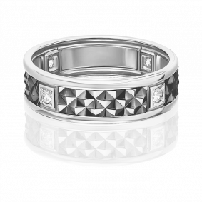 Кольцо из белого золота Platina 01-4711-00-401-1120-22 с фианитом 01-4711-00-401-1120-22 фото