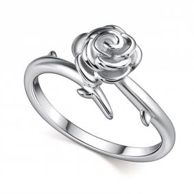 Серебряное кольцо АЛЬКОР 01-4744/0000-00 01-4744/0000-00 фото