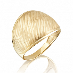Кольцо из лимонного золота Platina 01-4842-00-000-1130-04 01-4842-00-000-1130-04 фото