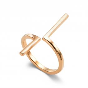 Кольцо из золочёного серебра АЛЬКОР 01-4898/0000-06 01-4898/0000-06 фото