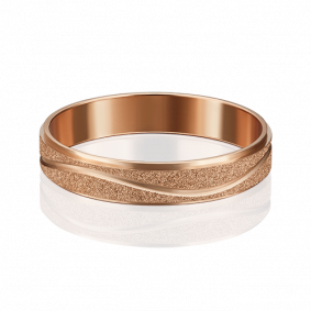 Золотое обручальное кольцо 4 мм Platina 01-4901-00-000-1110-18 01-4901-00-000-1110-18 фото