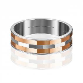 Обручальное кольцо из комбинированного золота 5,2 Platina 01-4904-01-000-1111-54 01-4904-01-000-1111-54 фото