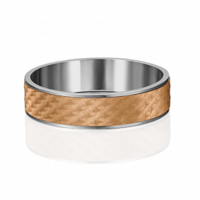 Обручальное кольцо из комбинированного золота Platina 01-5254-00-000-1111 01-5254-00-000-1111 фото