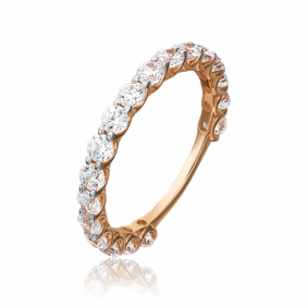 Золотое кольцо Platina 01-5317-00-401-1110 с фианитом 01-5317-00-401-1110 фото