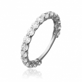 Кольцо из белого золота Platina 01-5317-00-501-1120-38 с фианитом 01-5317-00-501-1120-38 фото