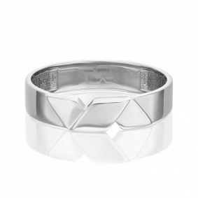 Обручальное кольцо из белого золота Platina 01-5429-00-000-1120-39 01-5429-00-000-1120-39 фото