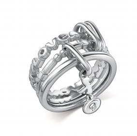 Серебряное кольцо АЛЬКОР 01-5548/0000-00 01-5548/0000-00 фото