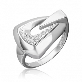 Серебряное кольцо Platina 01-5631-00-401-0200 с фианитом 01-5631-00-401-0200 фото