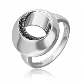 Серебряное кольцо Platina 01-5646-00-402-0200 с фианитом 01-5646-00-402-0200 фото