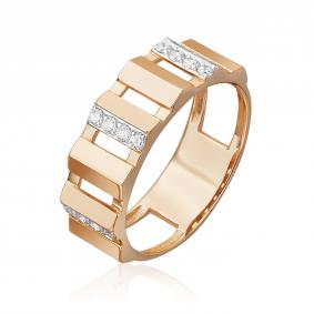 Золотое кольцо Platina 01-5665-00-401-1110 с фианитом 01-5665-00-401-1110 фото