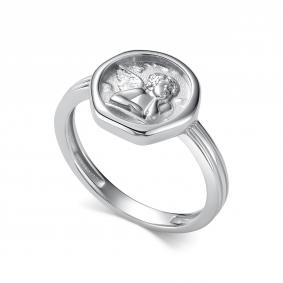 Серебряное кольцо АЛЬКОР 01-5729/0000-00 01-5729/0000-00 фото