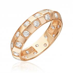 Золотое кольцо Platina 01-5911-00-101-1110 с бриллиантом 01-5911-00-101-1110 фото