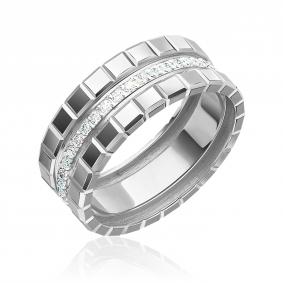 Кольцо из белого золота Platina 01-5923-00-101-1120 с бриллиантом 01-5923-00-101-1120 фото