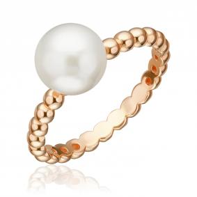 Золотое кольцо Platina 01-5963-00-301-1110 с жемчугом 01-5963-00-301-1110 фото