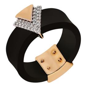 Золотое кольцо Золотые узоры 01-6423 с цирконием 01-6423 фото