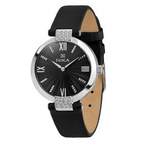 Серебряные часы Часовой завод Ника 0111B.2.9.51B с фианитом 0111B.2.9.51B фото