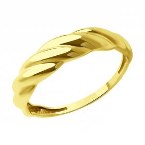 Кольцо из лимонного золота SOKOLOV 019257-2 019257-2 фото